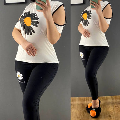 أنسومبل زهرة 🌻جديييد ❤️و سعر نااار 🔥