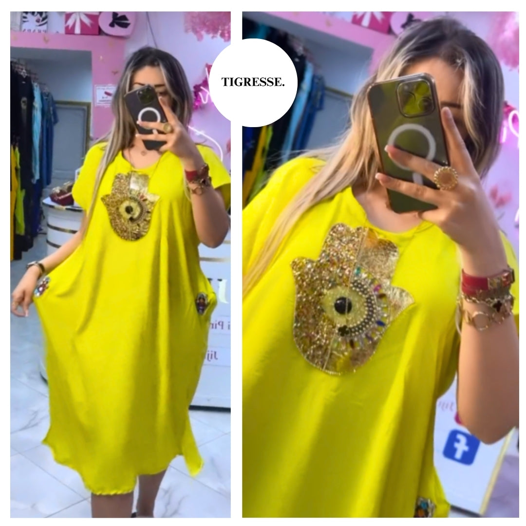 جبة الخــامــسة 🧿 مـــيـدي 💗 قـمـاش هايــل