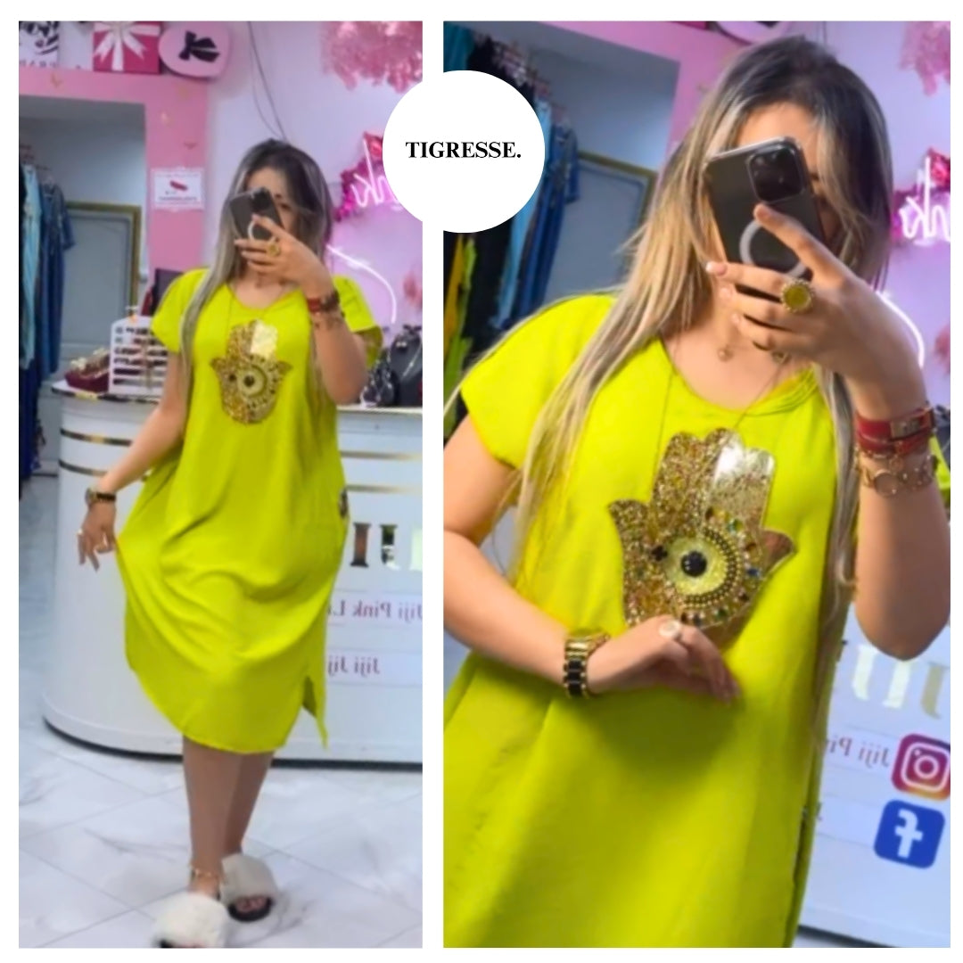 جبة الخــامــسة 🧿 مـــيـدي 💗 قـمـاش هايــل