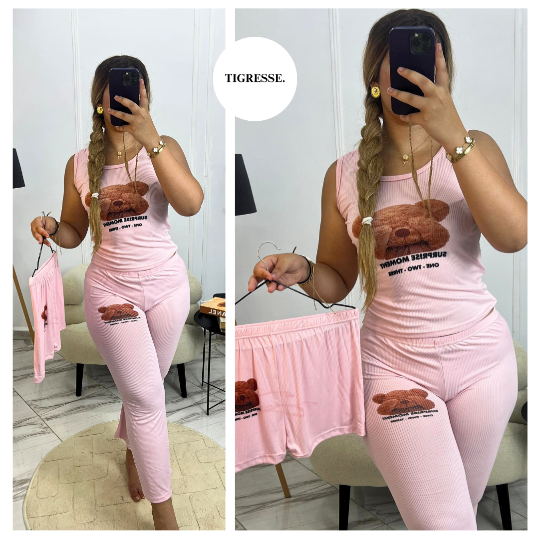 Ensemble 3PCS - TEDDY BEAR