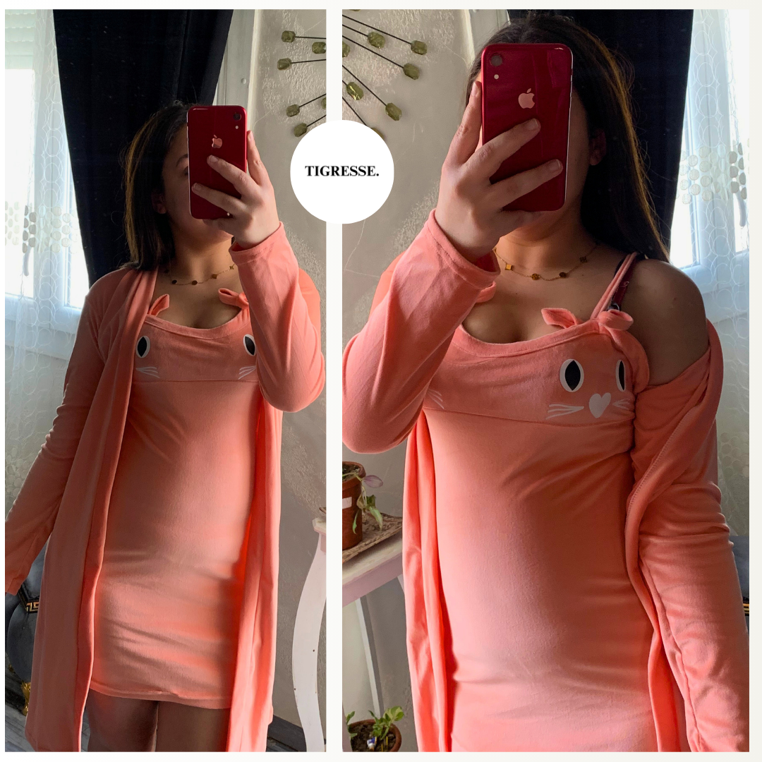 أنــسومبل 2 قـطـع الـقـطة 😻 قطــيفة سوبر صوفت (NEW)