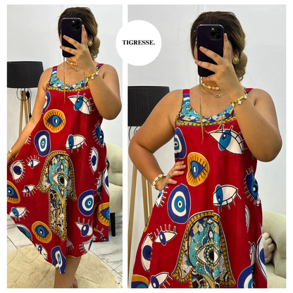 Jeba Khamsa - Decote avec Poches