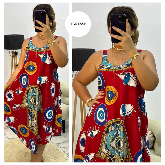 Jeba Khamsa - Decote avec Poches