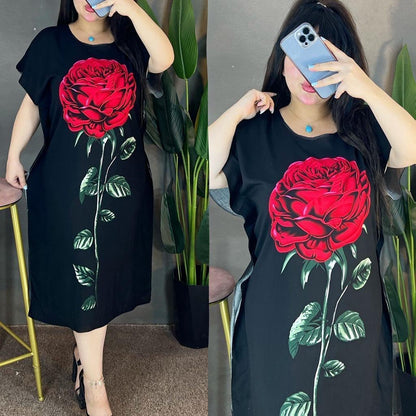 فستان الوردة 🌹 الجديييد الجديييد 🤩و سومة أرررض 🔥