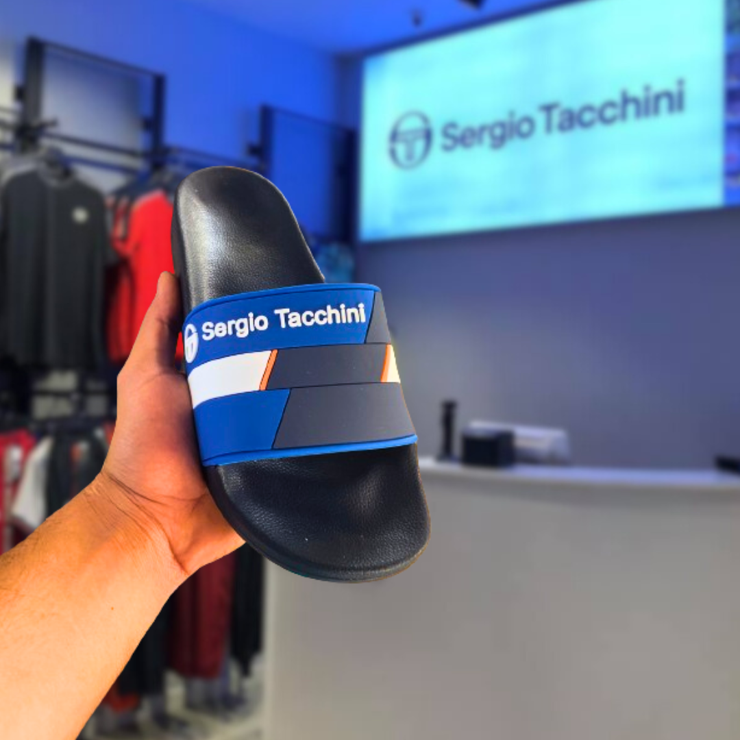 Claquette Sergio Tacchini 🥶 أوااااخر 🥶 Avec la boite