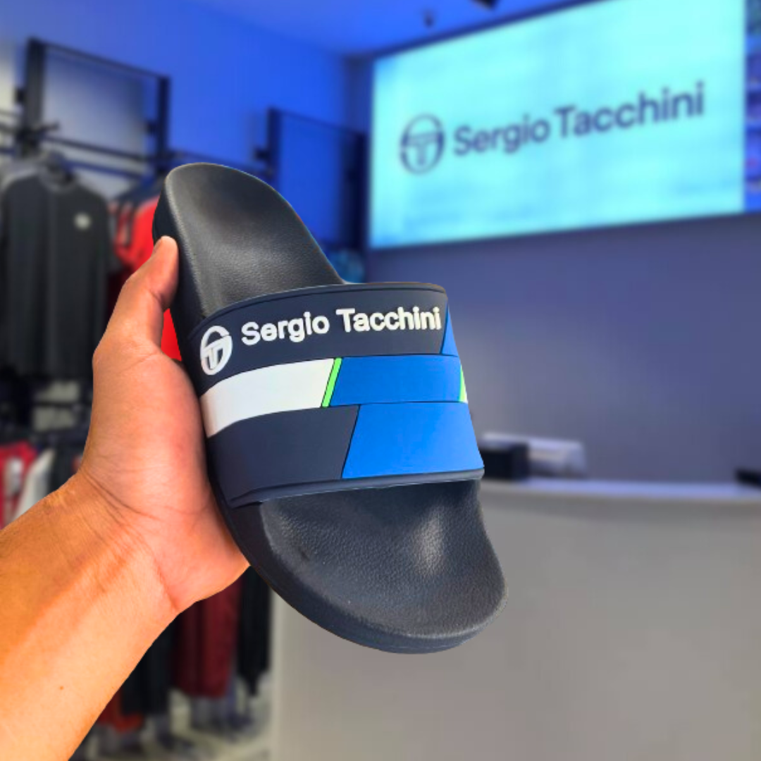 Claquette Sergio Tacchini 🥶 أوااااخر 🥶 Avec la boite