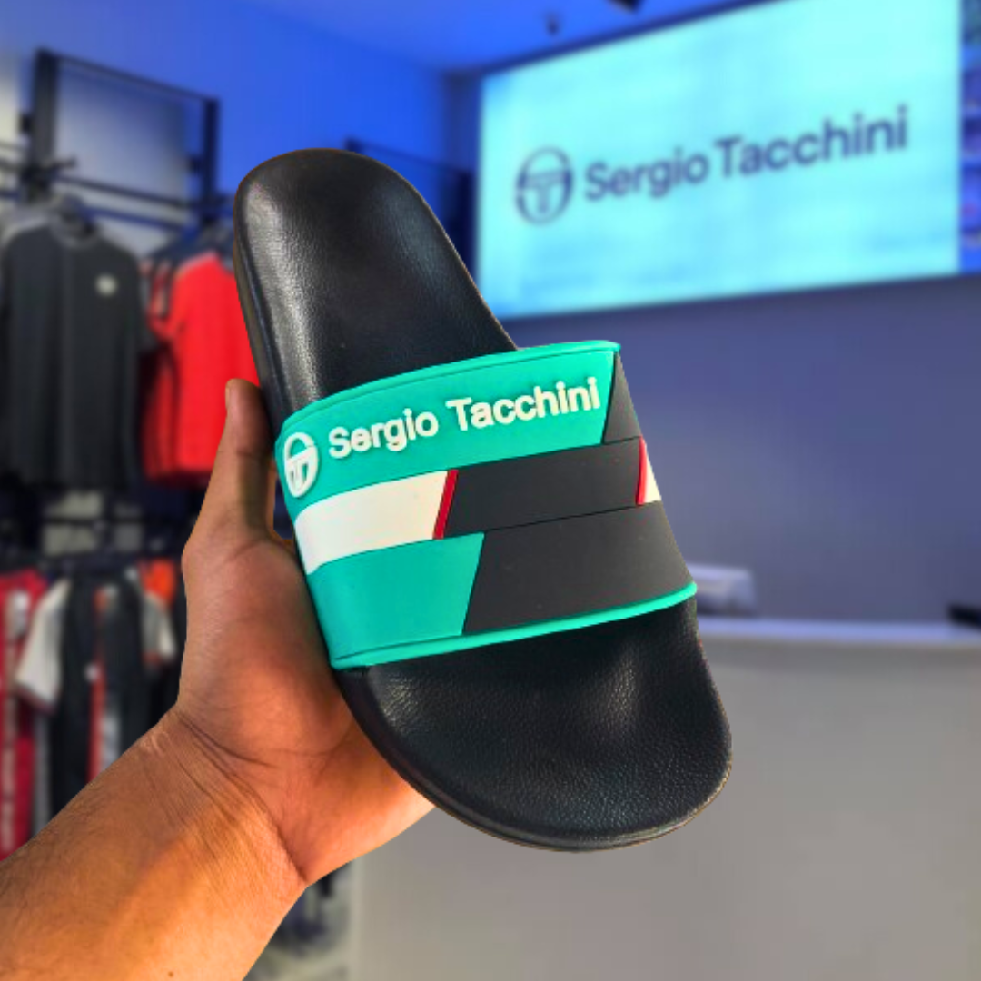 Claquette Sergio Tacchini 🥶 أوااااخر 🥶 Avec la boite