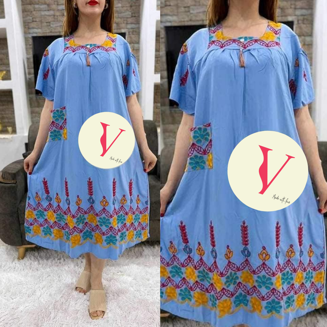 فستان الصيف 2024 ✨ روعة 🤩 بسعر خيييالي ❤️