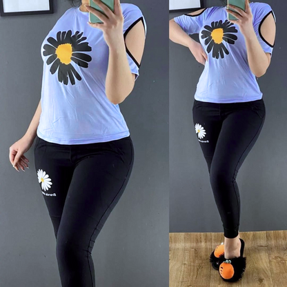 أنسومبل زهرة 🌻جديييد ❤️و سعر نااار 🔥